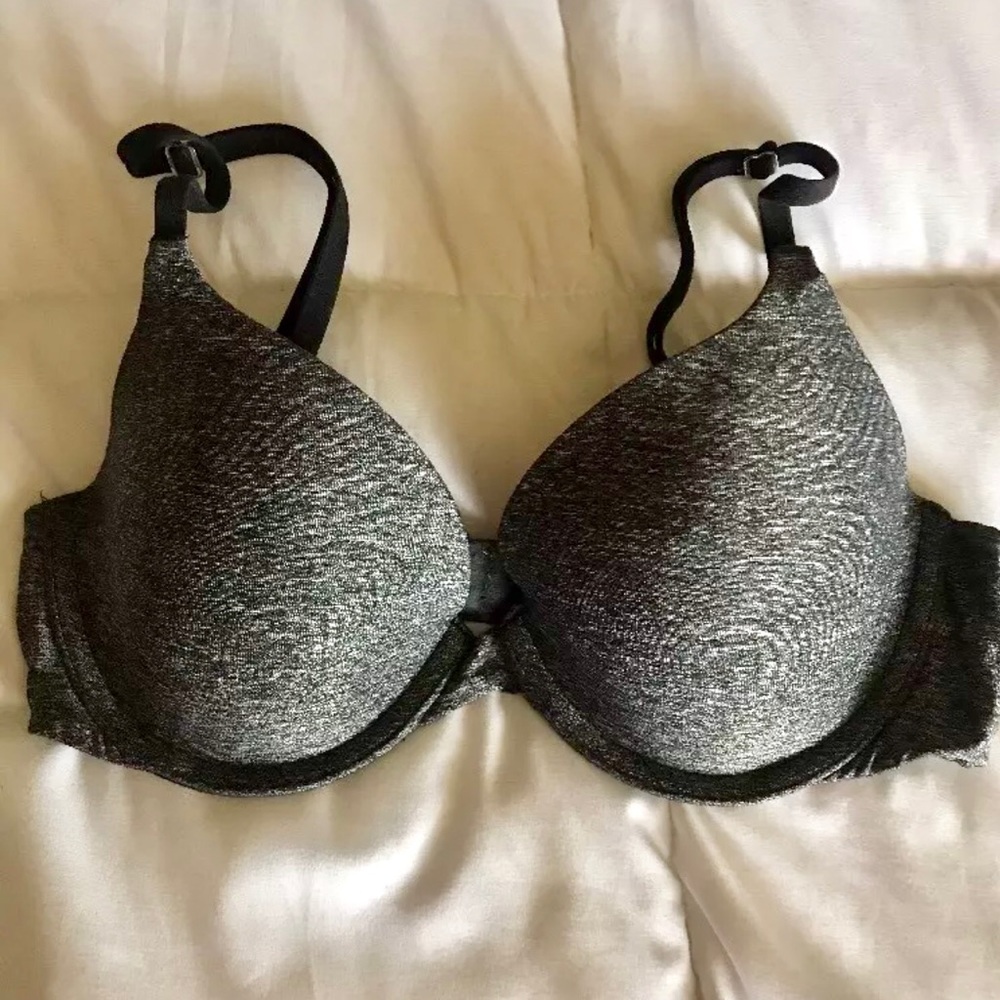 Victoria Secret/Pink Gray T-shirt Bra